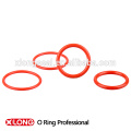 Light red high grade colored silicone o-ring